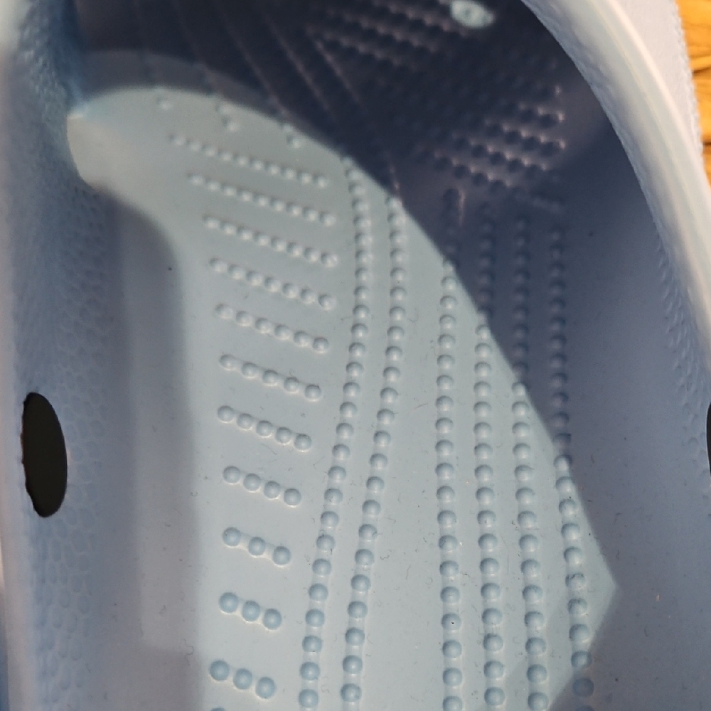 Women's Light Blue Crocs - Picture 5 of 5